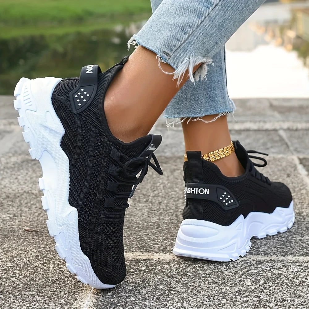 Casual Knit Walking Sneaker