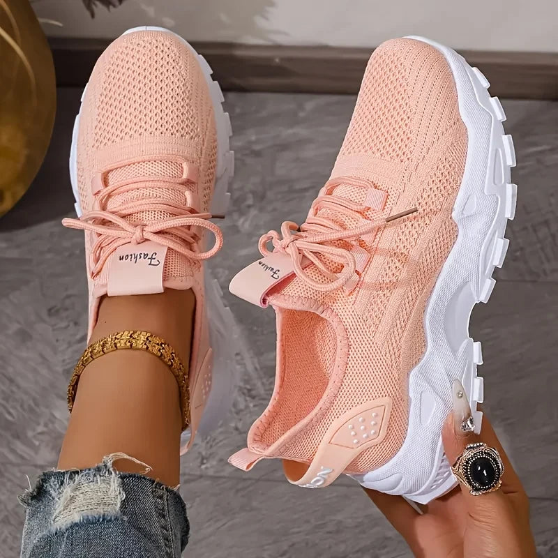 Casual Knit Walking Sneaker