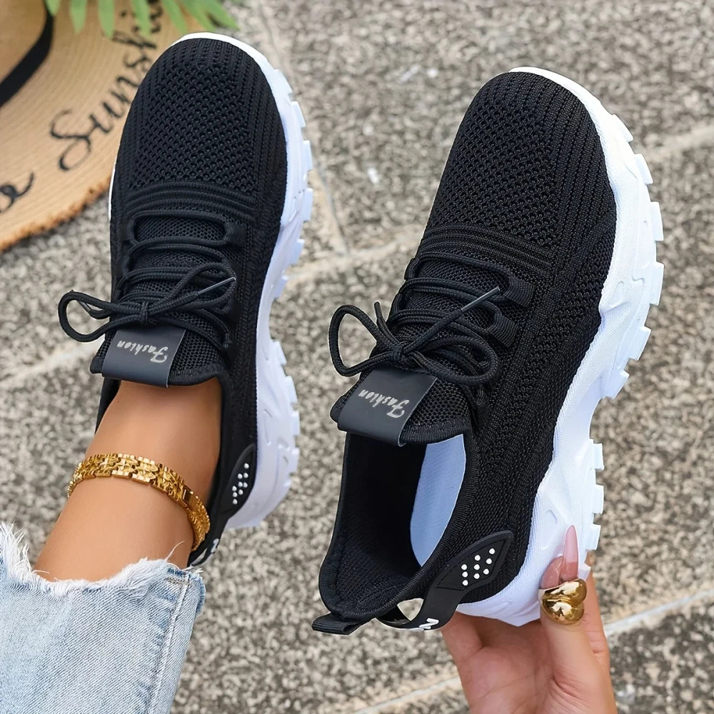Casual Knit Walking Sneaker