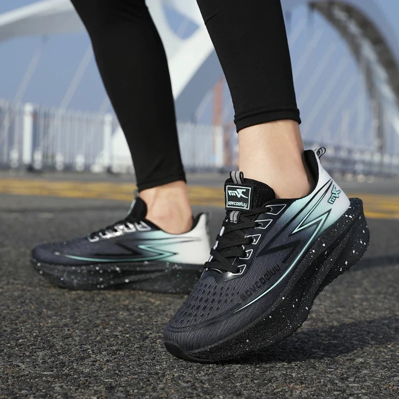 Gradient Carbon-Plate Running Sneakers