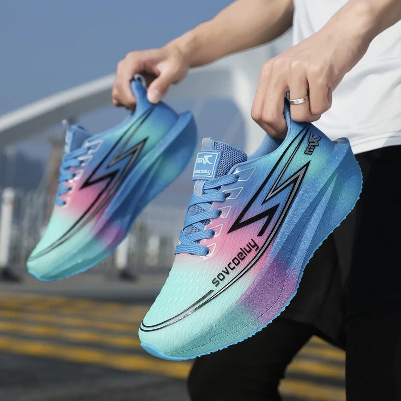 Gradient Carbon-Plate Running Sneakers