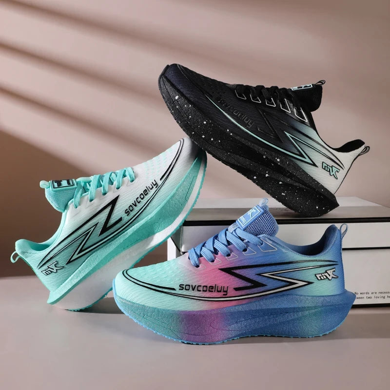 Gradient Carbon-Plate Running Sneakers