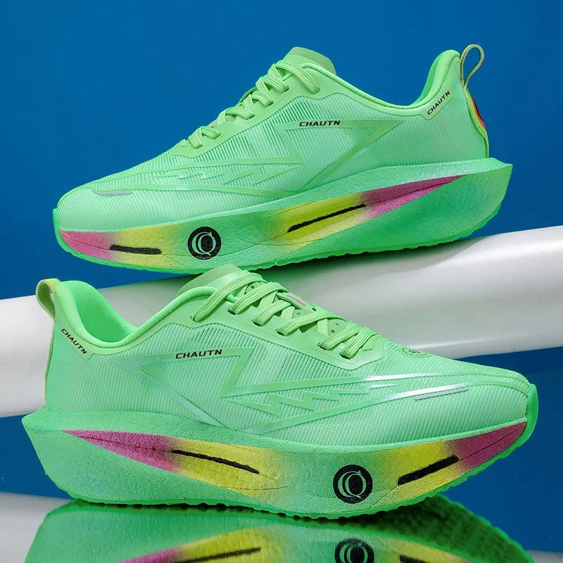 Breathable Carbon-Plate Running Shoes