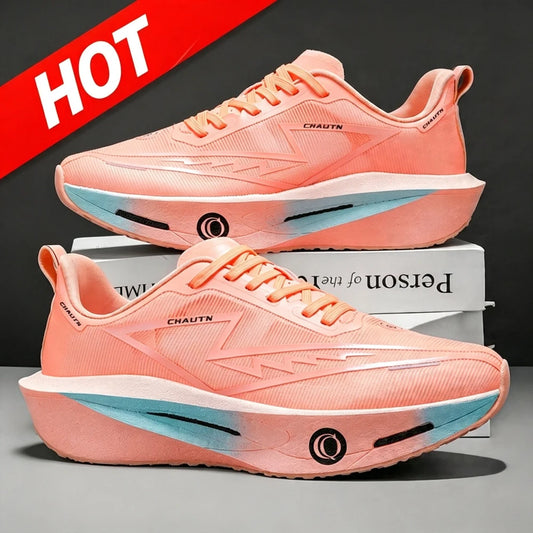 Breathable Carbon-Plate Running Shoes