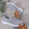 Breathable Knit Slip-On Walking Shoes