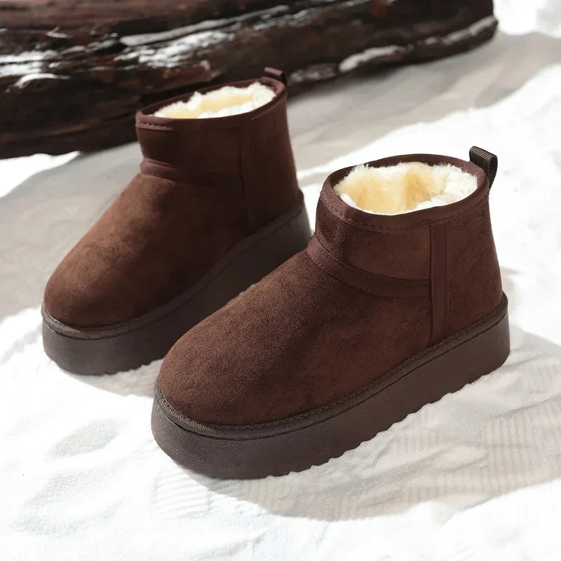 Flannel Warm Winter Snow Boots