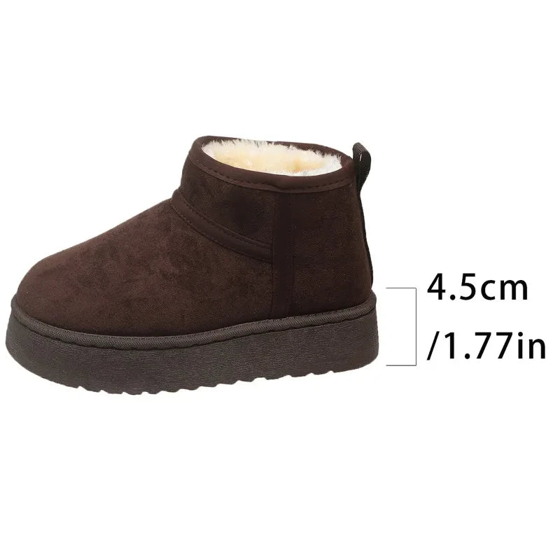 Flannel Warm Winter Snow Boots