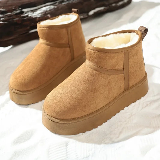 Flannel Warm Winter Snow Boots
