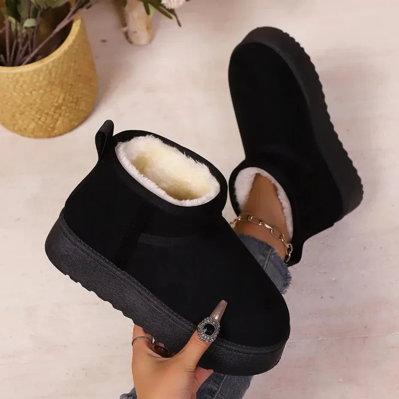 Flannel Warm Winter Snow Boots