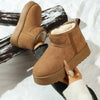 Flannel Warm Winter Snow Boots