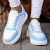 Casual Lace-Up Vulcanized Sneakers
