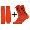 Non-Slip Athletic Grip Socks and Compression Sleeves