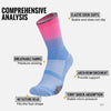 Wrels Cushioned Athletic Running Socks