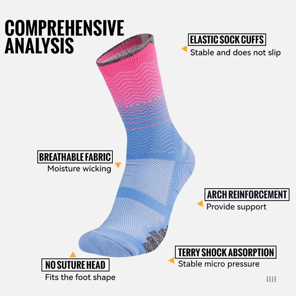 Wrels Cushioned Athletic Running Socks