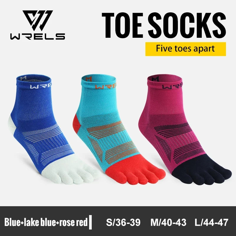 Athletic Five-Toe Running Socks