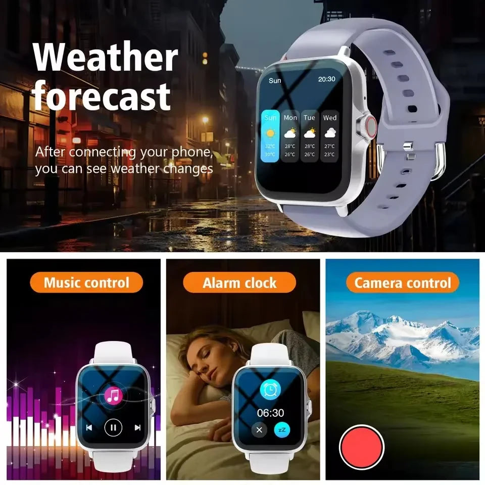 Waterproof Bluetooth Smartwatch