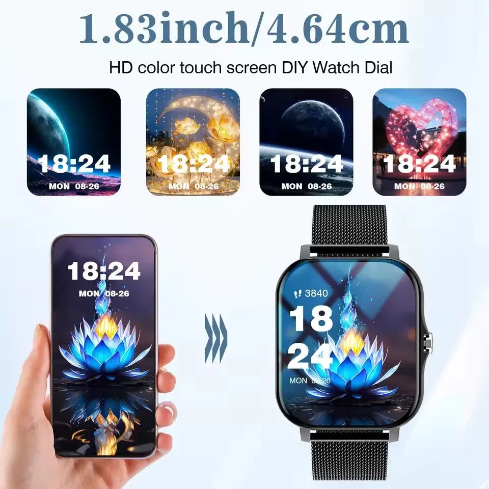 Waterproof Bluetooth Smartwatch