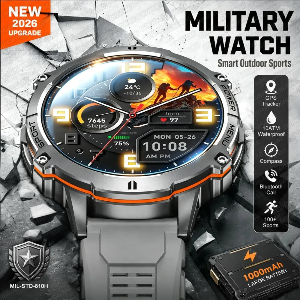 Military-Grade Outdoor Smartwatch