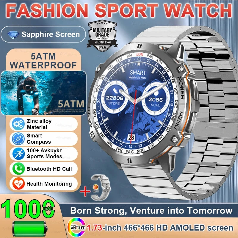 Military-Grade Outdoor Smartwatch