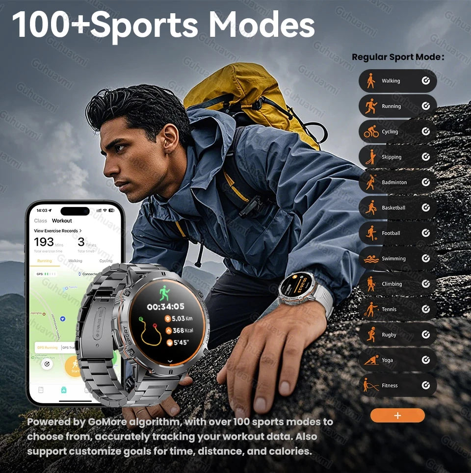 Military-Grade Outdoor Smartwatch