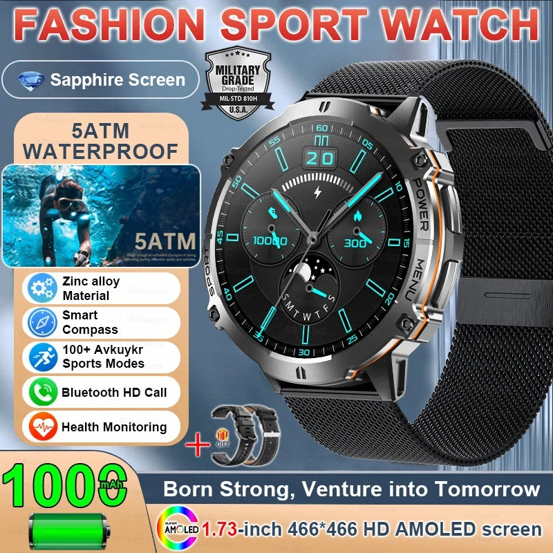 Military-Grade Outdoor Smartwatch