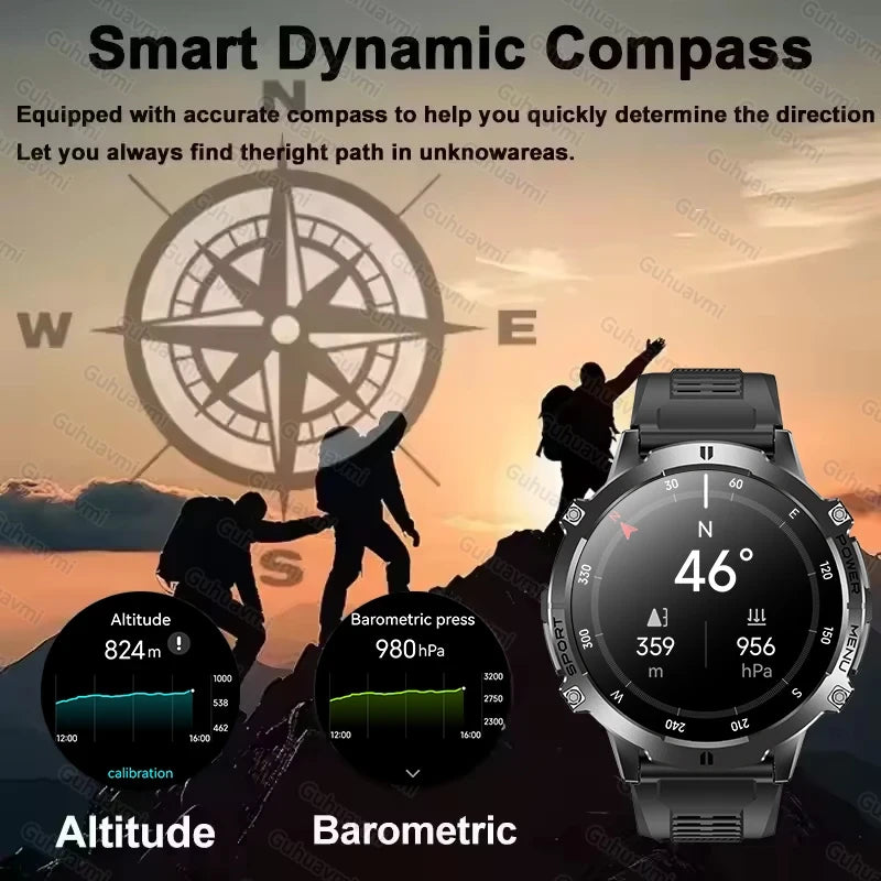 Military-Grade Outdoor Smartwatch