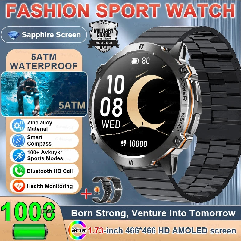 Military-Grade Outdoor Smartwatch