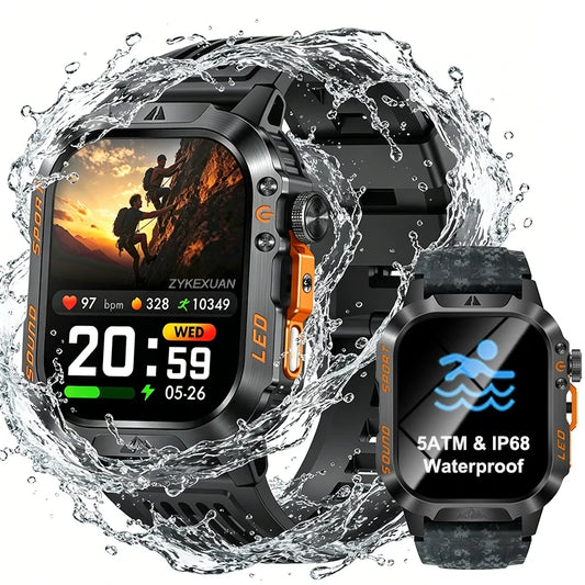 Military-Grade Fitness Smartwatch