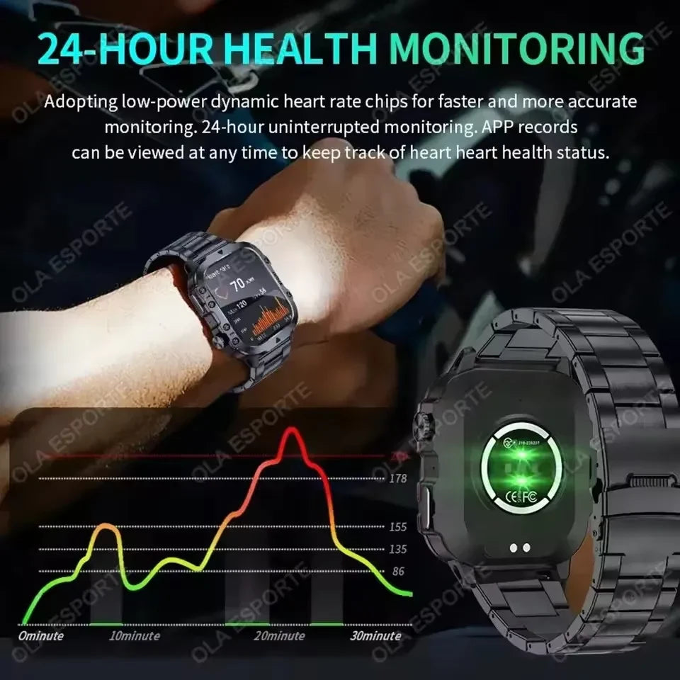 Military Outdoor Smartwatch