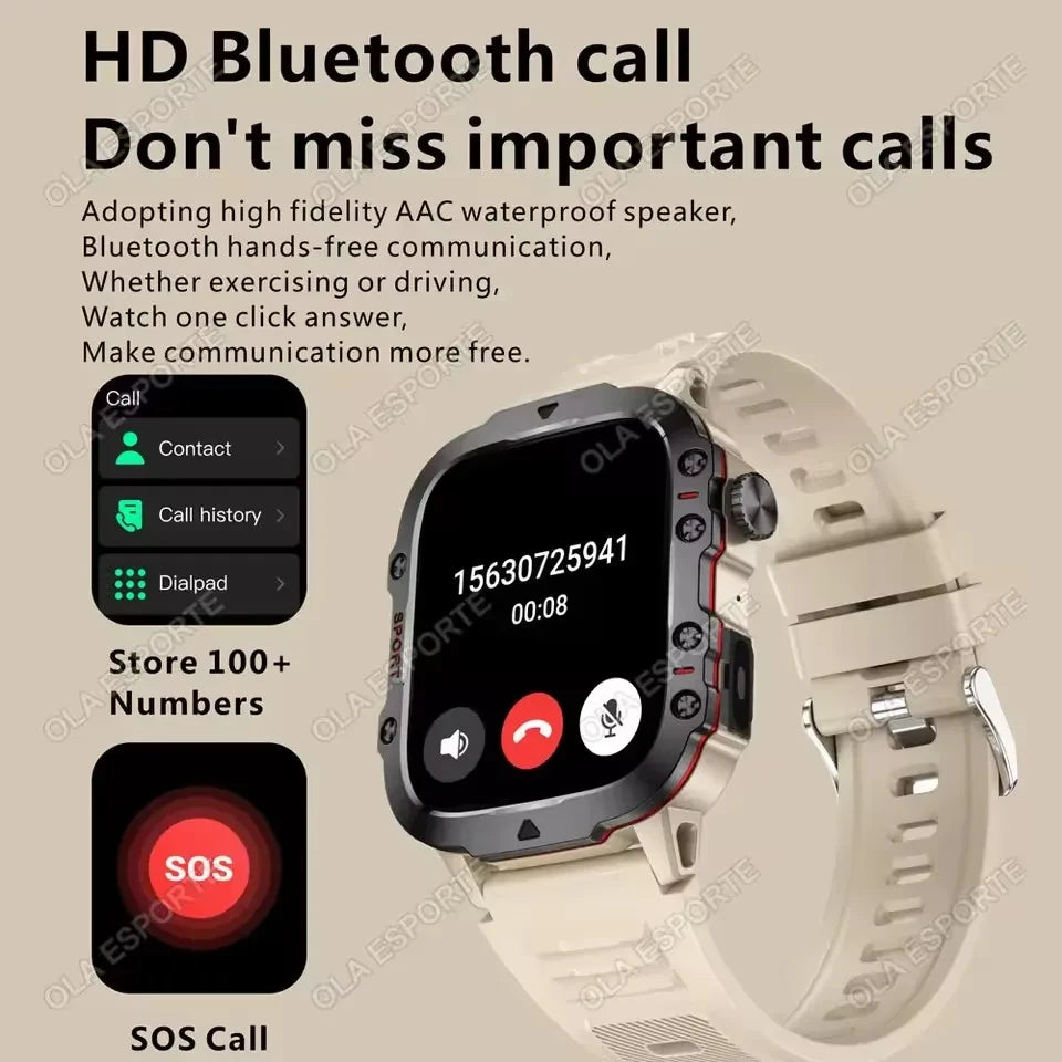 Military Outdoor Smartwatch
