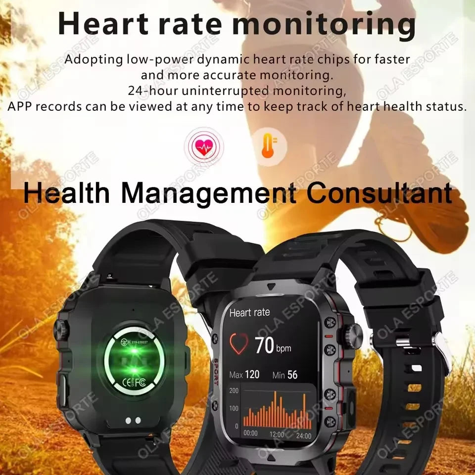 Military Outdoor Smartwatch