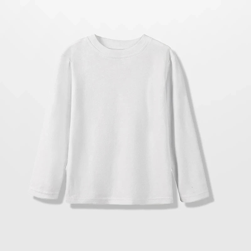 Cotton Long-Sleeve Kids T-Shirt