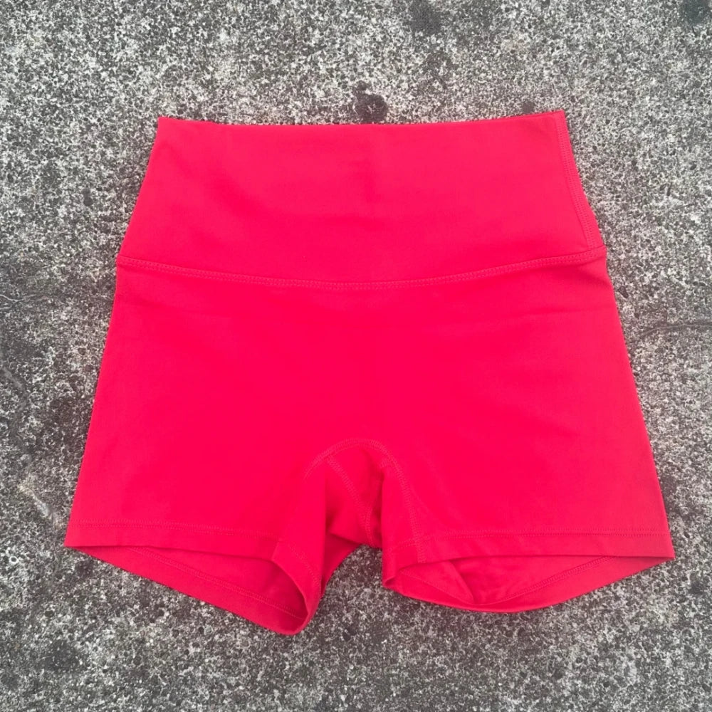 High-Waisted Workout Yoga Shorts