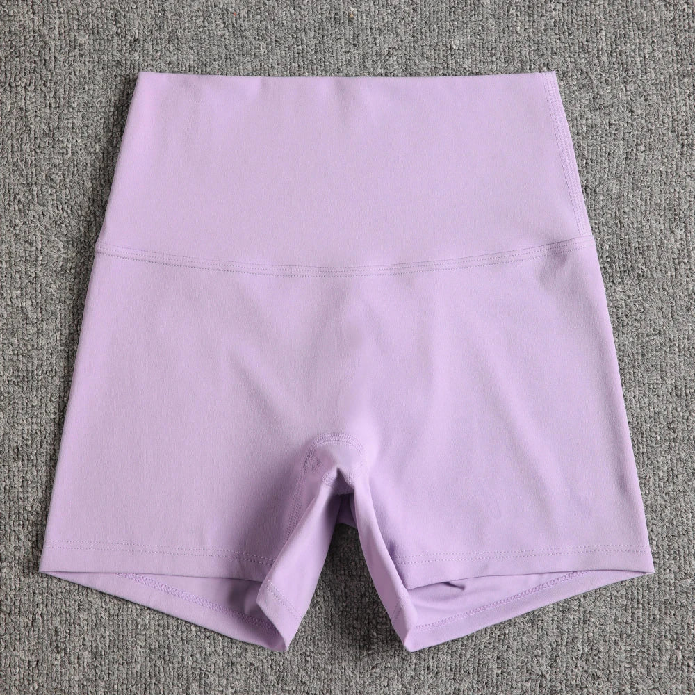 High-Waisted Workout Yoga Shorts