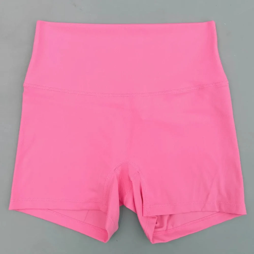High-Waisted Workout Yoga Shorts