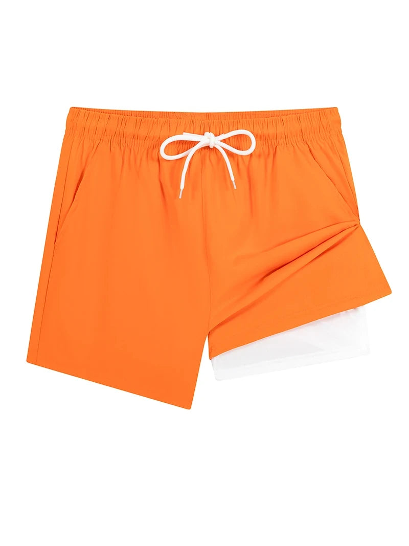 Quick-Dry Beach Shorts