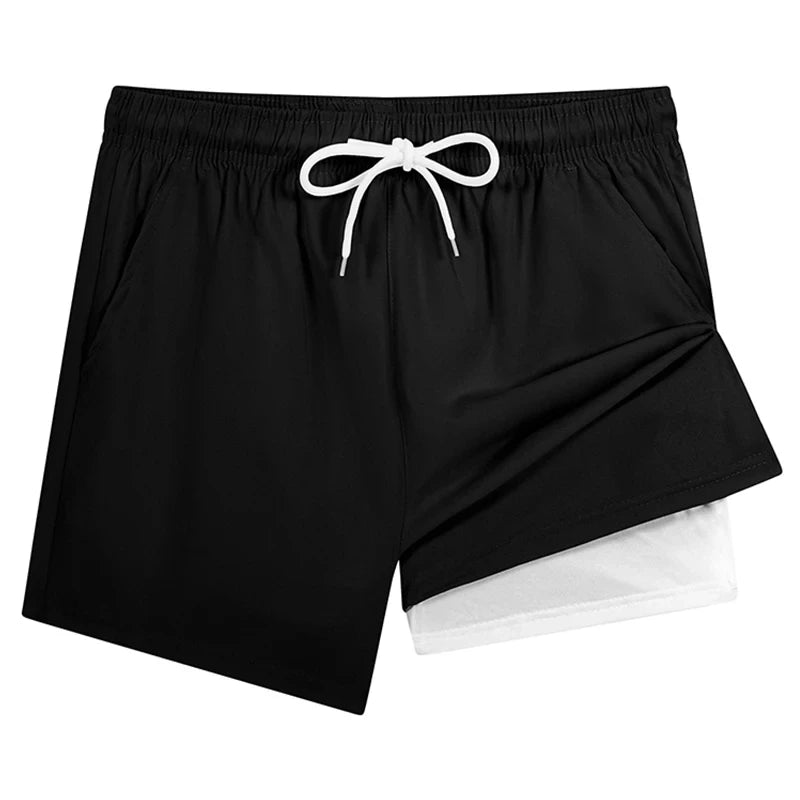 Quick-Dry Beach Shorts