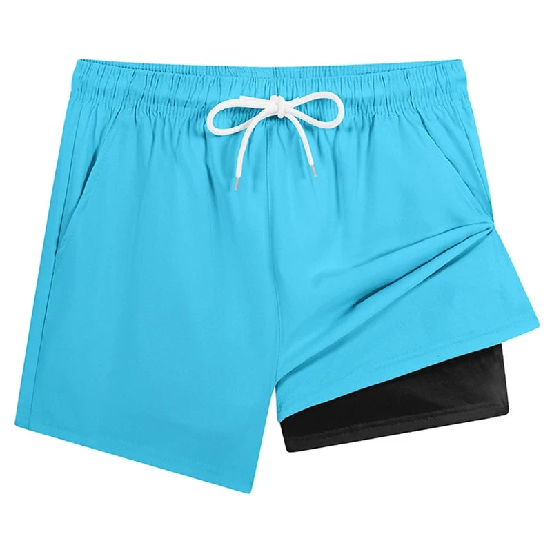 Quick-Dry Beach Shorts
