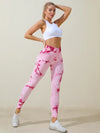 Tie-Dye High-Waisted Yoga Leggings