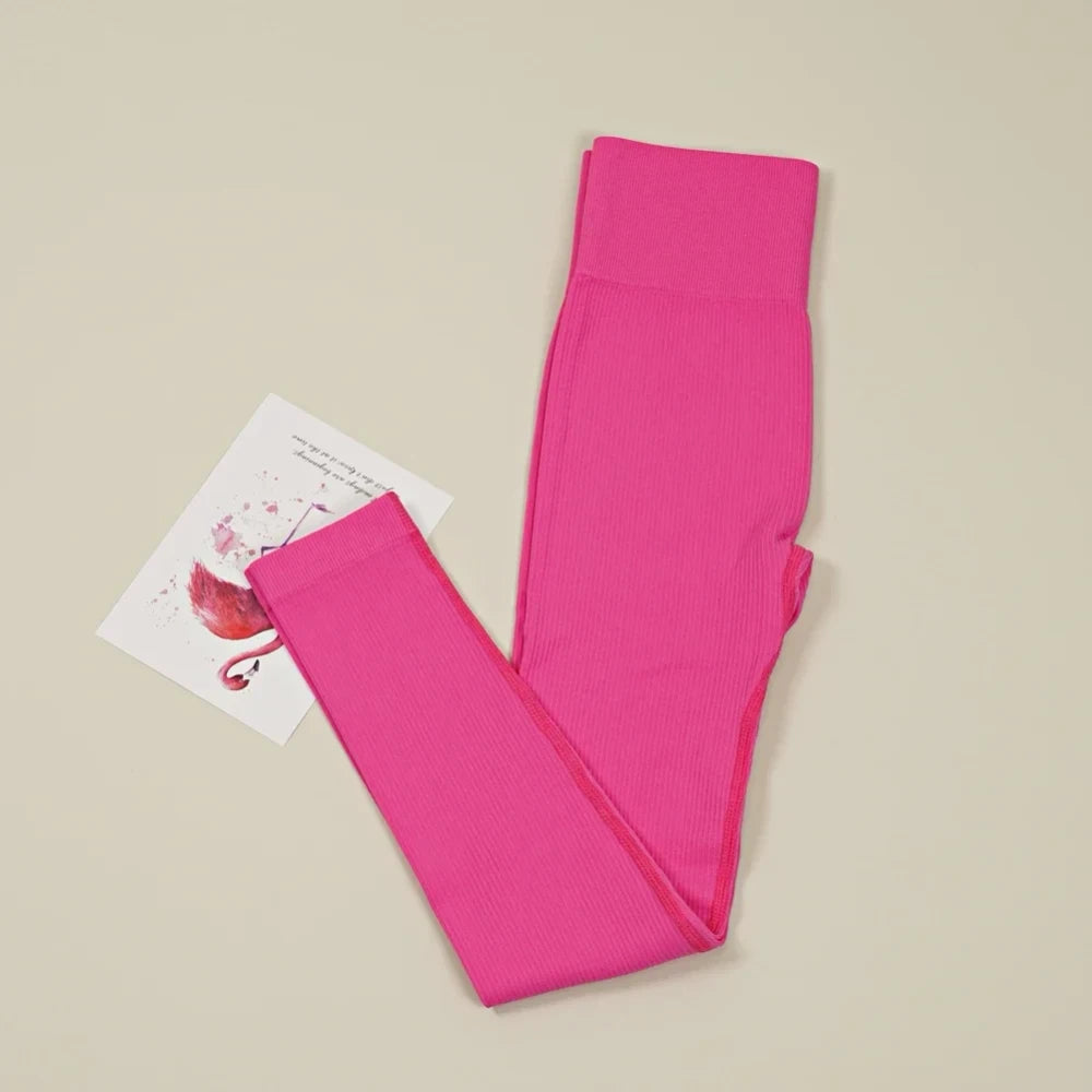 Seamless High-Waisted Yoga Pants