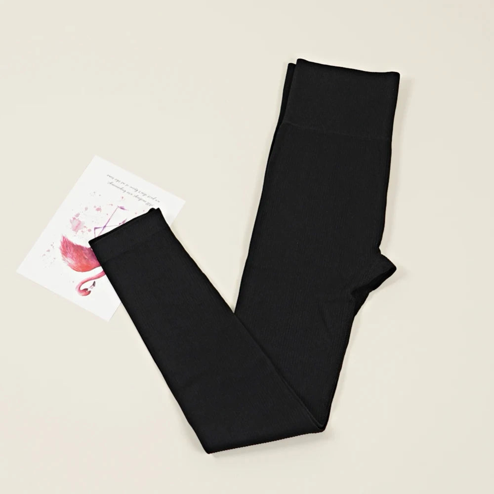 Seamless High-Waisted Yoga Pants