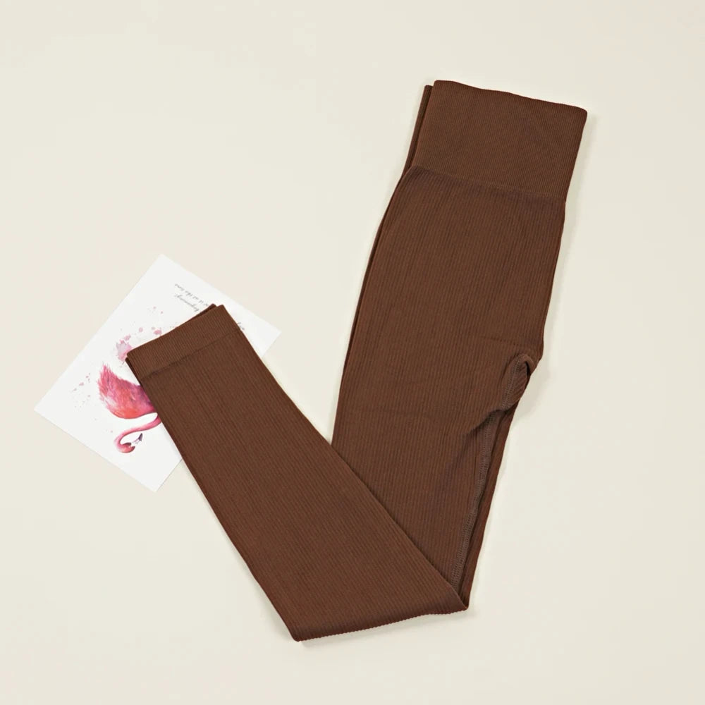 Seamless High-Waisted Yoga Pants