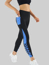 Geometric Print High-Waisted Yoga Leggings