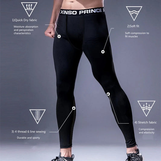 Quick-Dry Compression Leggings