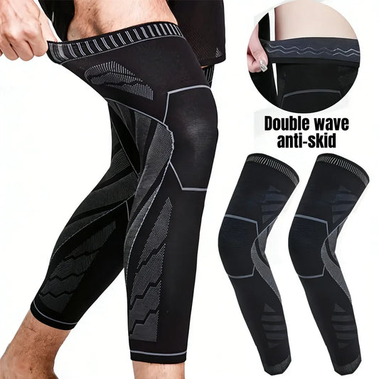 Compression Leg and Knee Brace