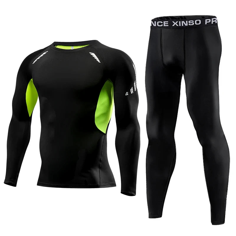 Elastic Compression Sportswear Set