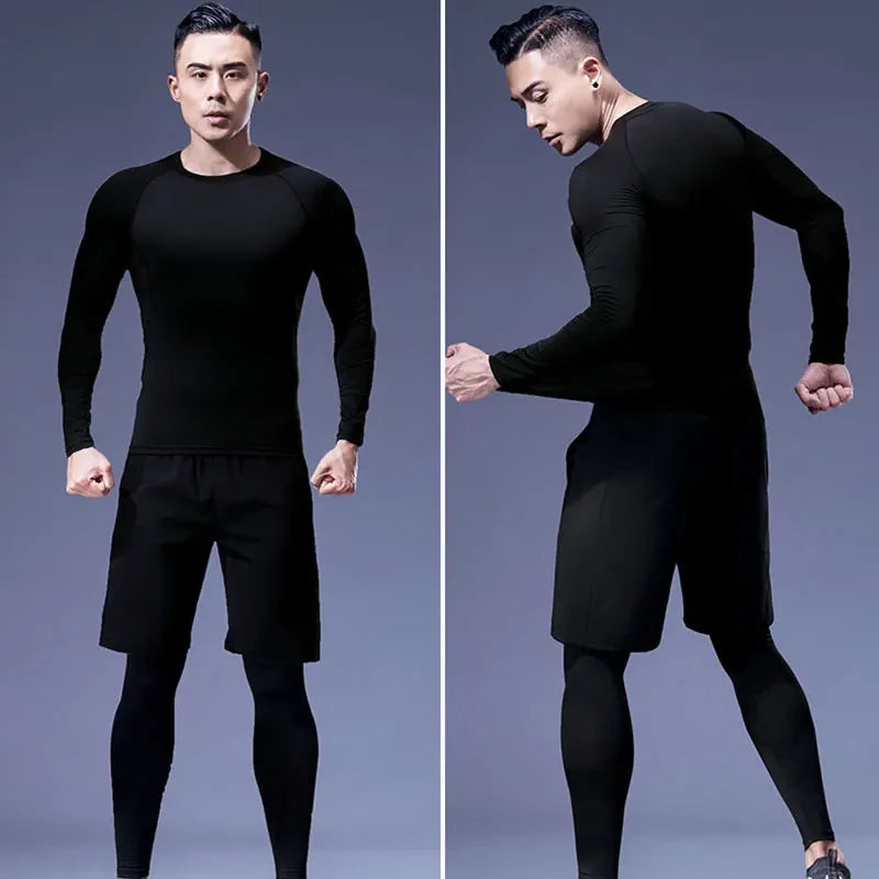 Elastic Compression Sportswear Set
