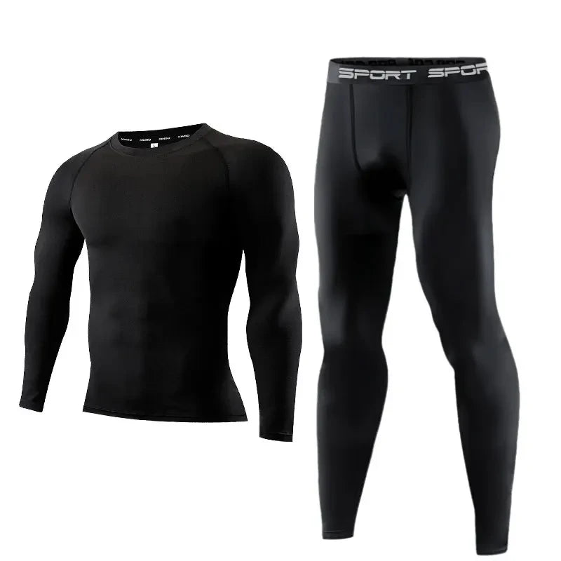 Elastic Compression Sportswear Set