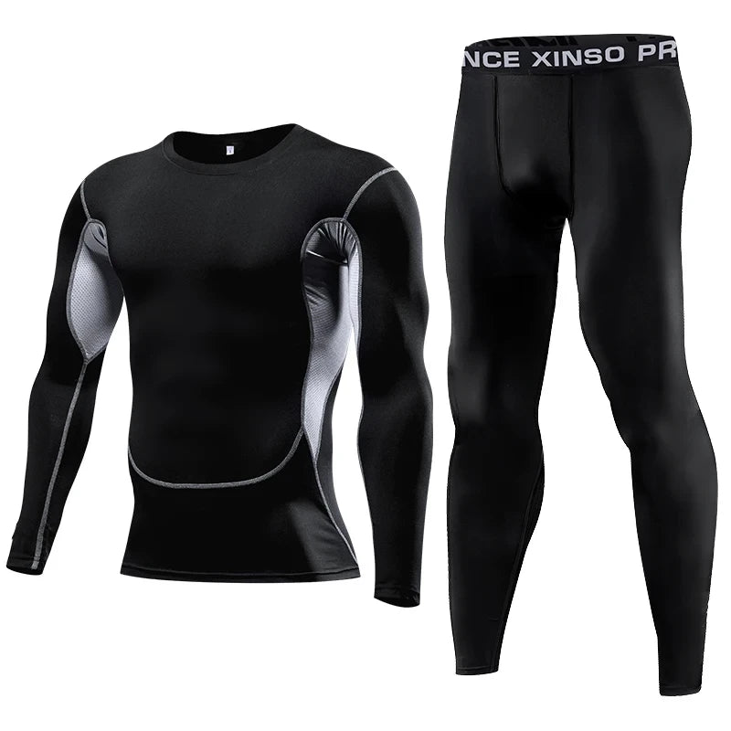 Elastic Compression Sportswear Set