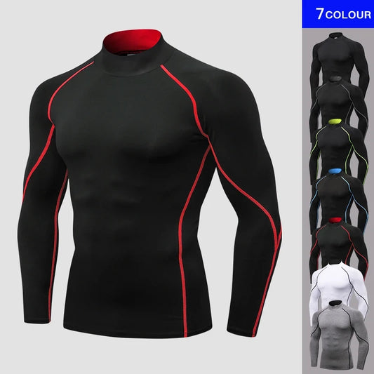 Men's Compression Long-Sleeve Shirt